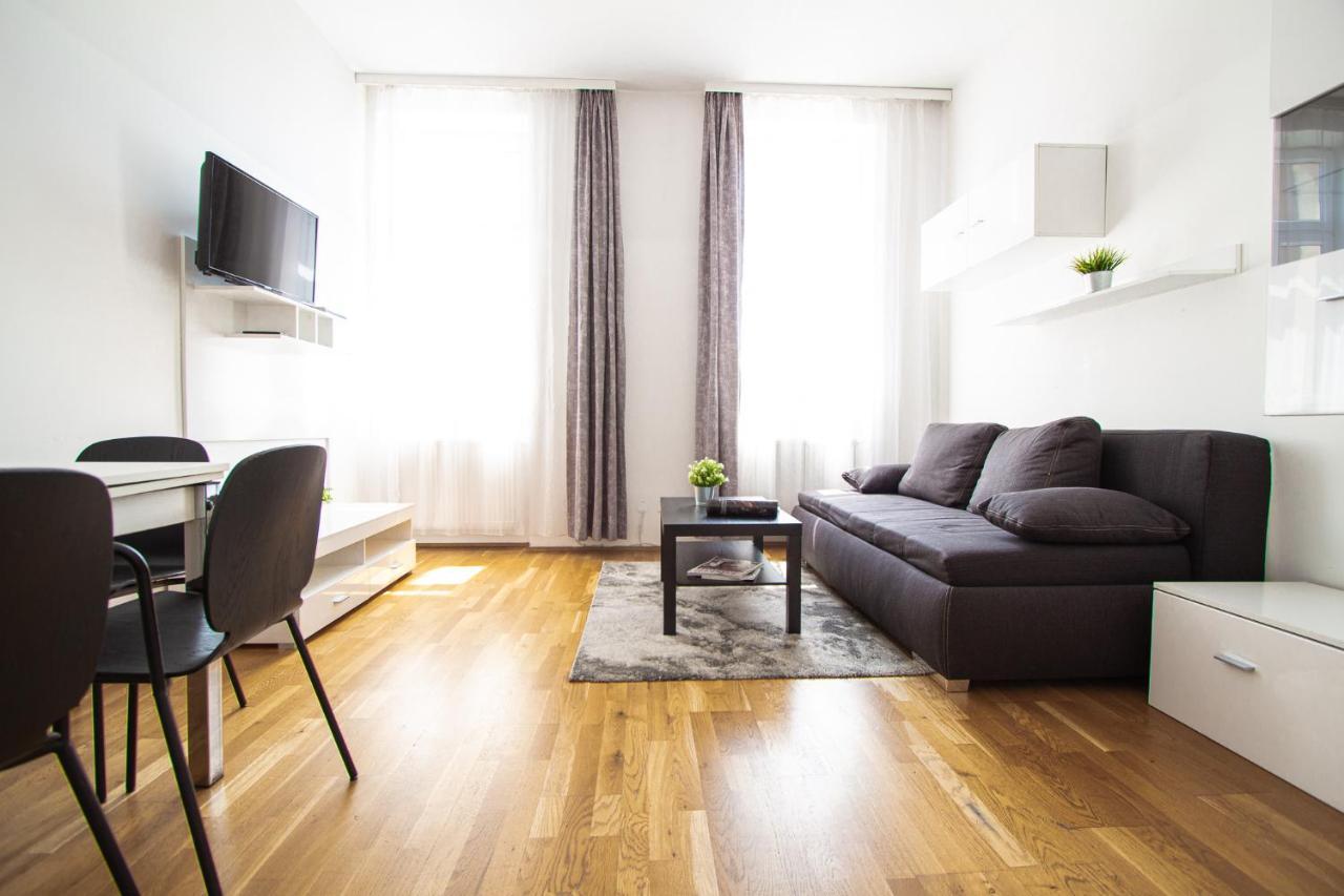 Apartment Davidgasse Wina Bagian luar foto