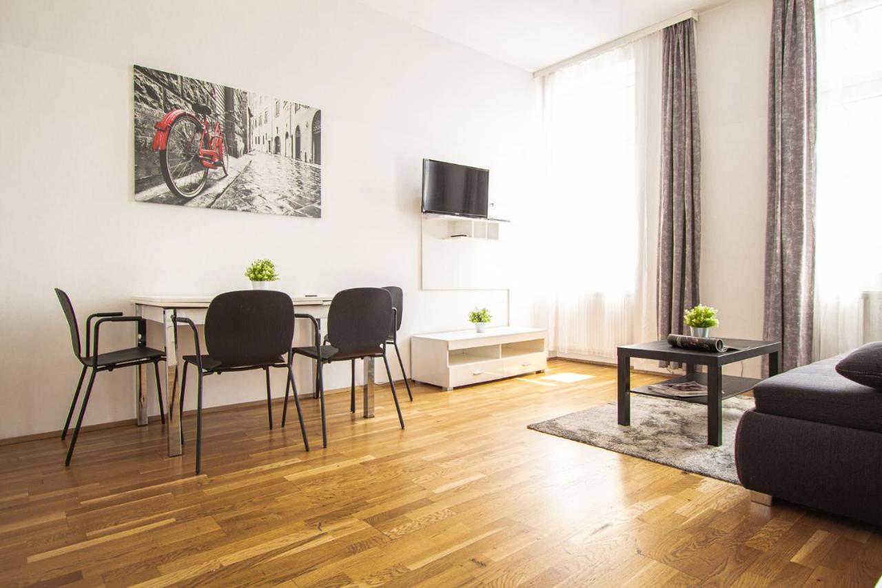 Apartment Davidgasse Wina Bagian luar foto